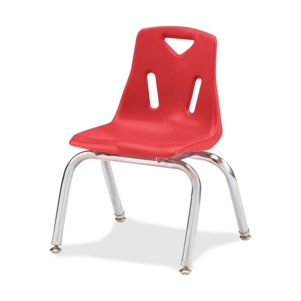 Jonti-Craft CHAIR, STACK, CHROME, 12inH, RD JNT8142JC1008 - main